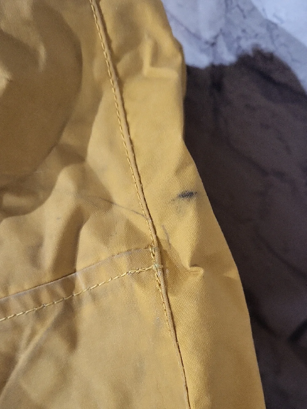 Fjallraven Kanken Backpack in Mustard/Tan Yellow